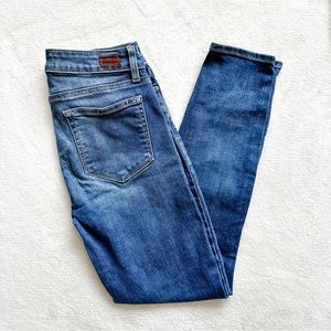 PAIGE | Anthropologie Skinny Verdugo Ankle Jeans Size 28 Medium Wash